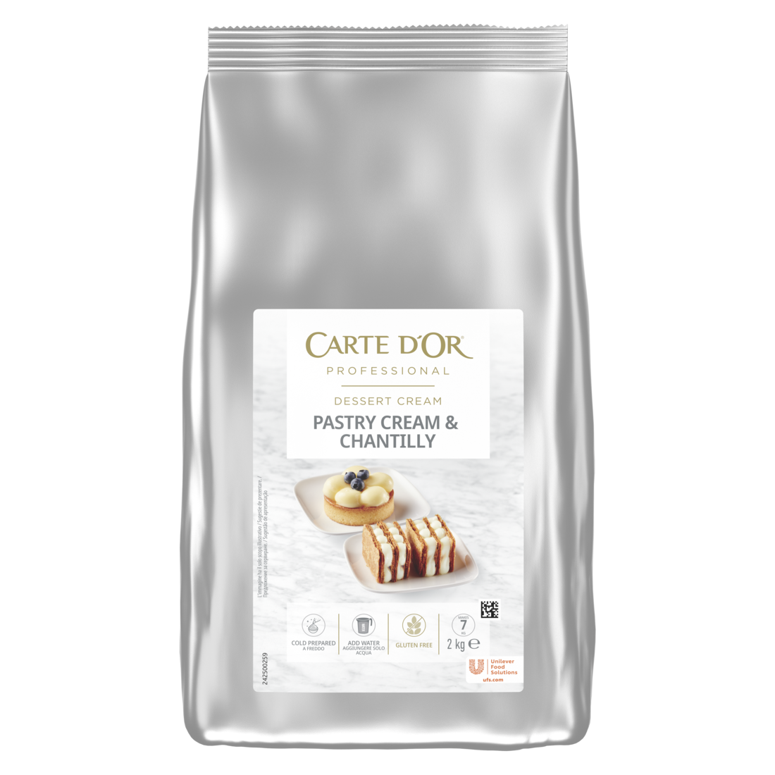Carte D’Or Professional Bază pentru Cremă de Patiserie & Chantilly 2 kg