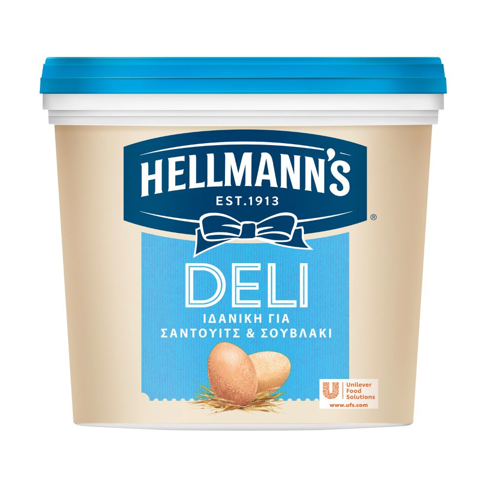 Hellmann's Sos de Maioneza Deli - Cu o textura cremoasa, Hellmann’s Deli este un sos de maioneza tartinabil, ideal pentru utilizari multiple.