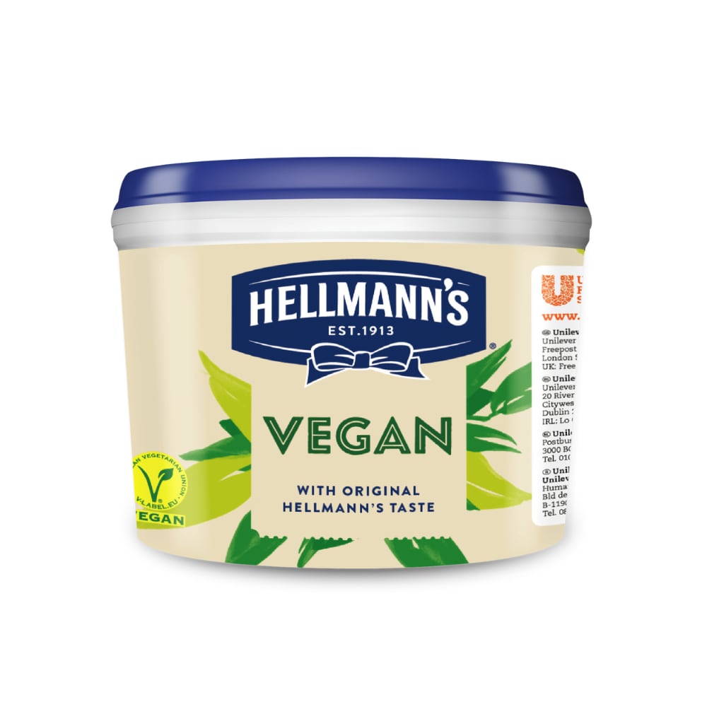 Hellmann's Sos de Maioneza Vegan - Un sos de maioneză versatil, din surse vegetale care te ajută să introduci preparate pe bază de plante în meniul tău fără să faci compromisuri în ceea ce privește gustul.