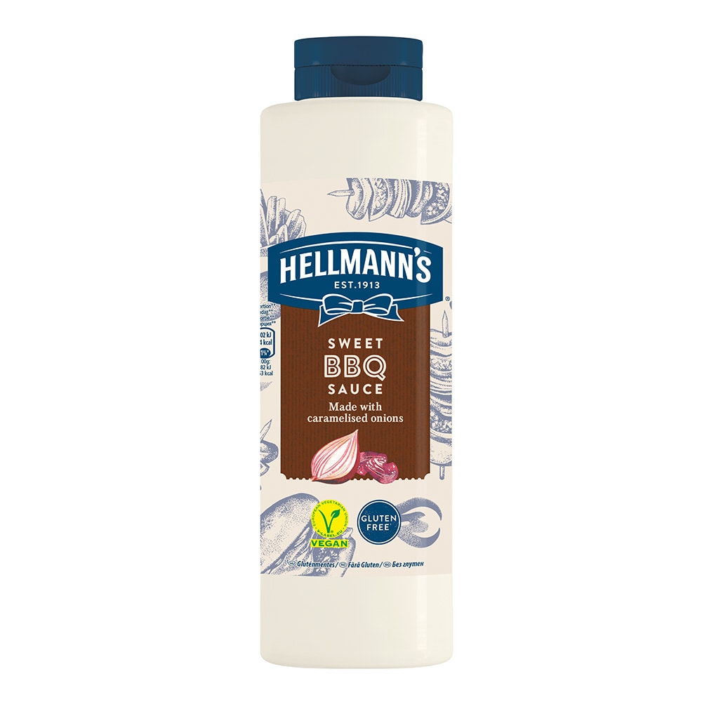 Hellmann's Sos Barbeque 826 ml - Sosurile „One Hand” de la Hellmann’s, alegerea mea pentru preparatele Street Food.