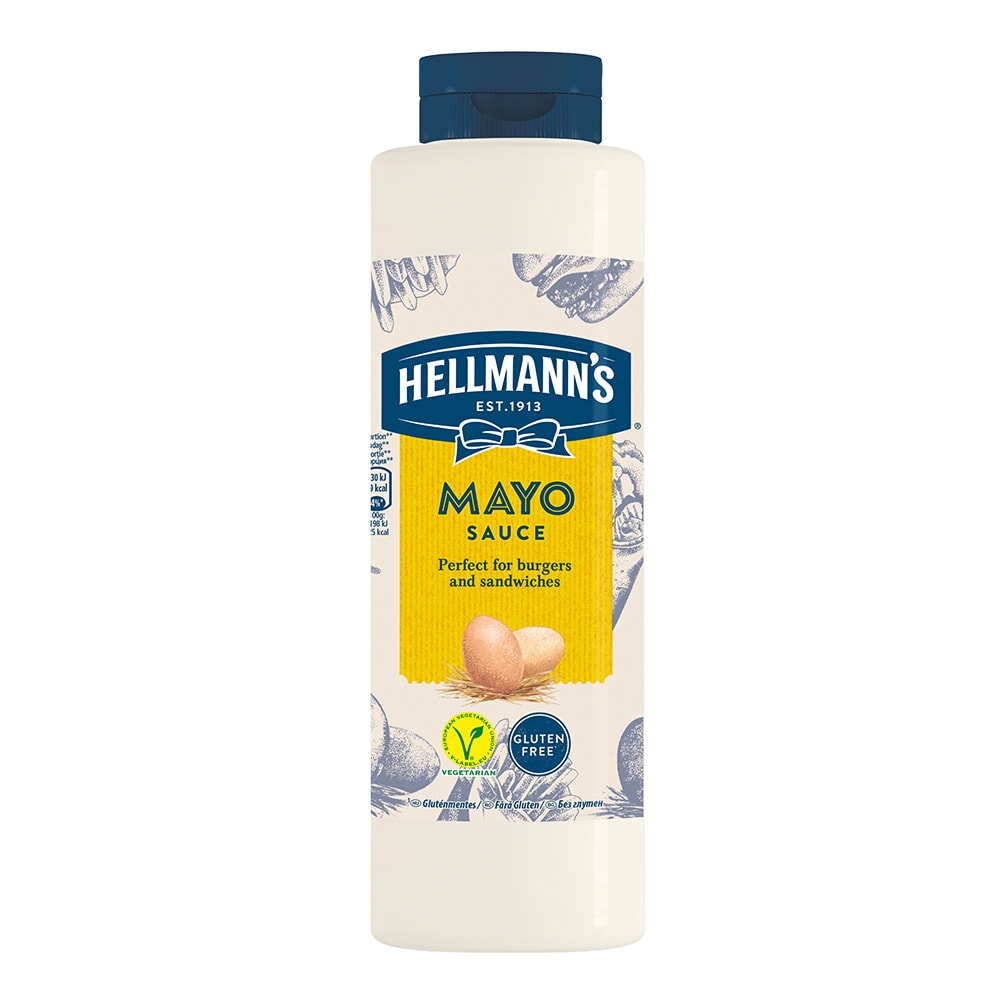 Hellmann's Sos de maioneza 850 ml - Sosurile „One Hand” de la Hellmann’s, alegerea mea pentru preparatele Street Food.