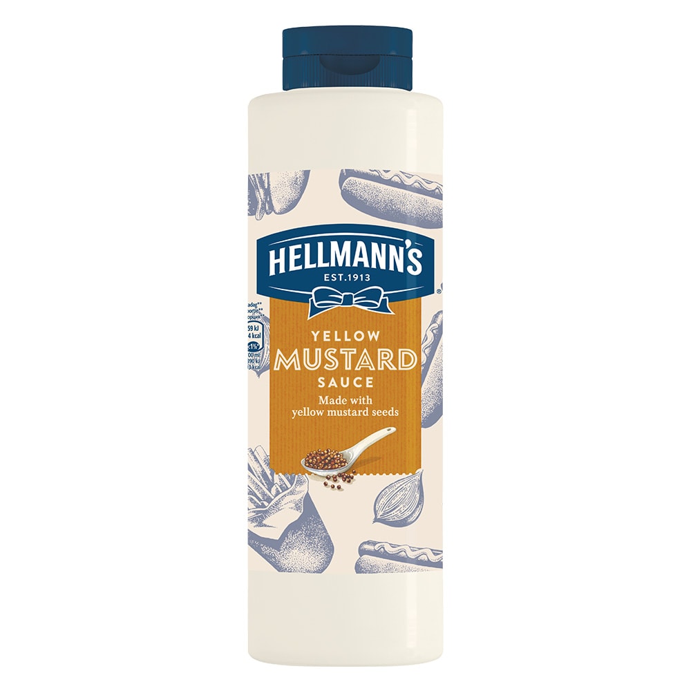Hellmann's Sos de mustar 850 ml - Sosurile „One Hand” de la Hellmann’s, alegerea mea pentru preparatele Street Food.