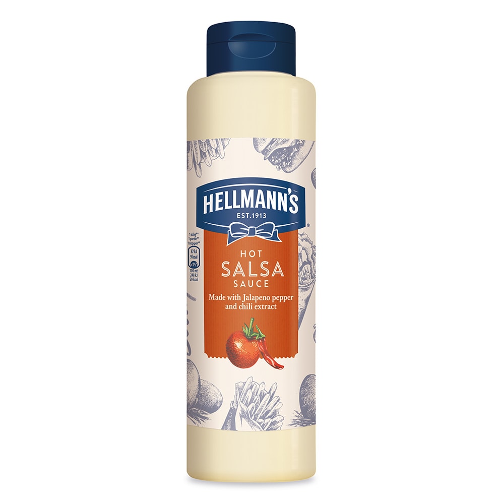 Hellmann's Sos Salsa Iute 850 ml