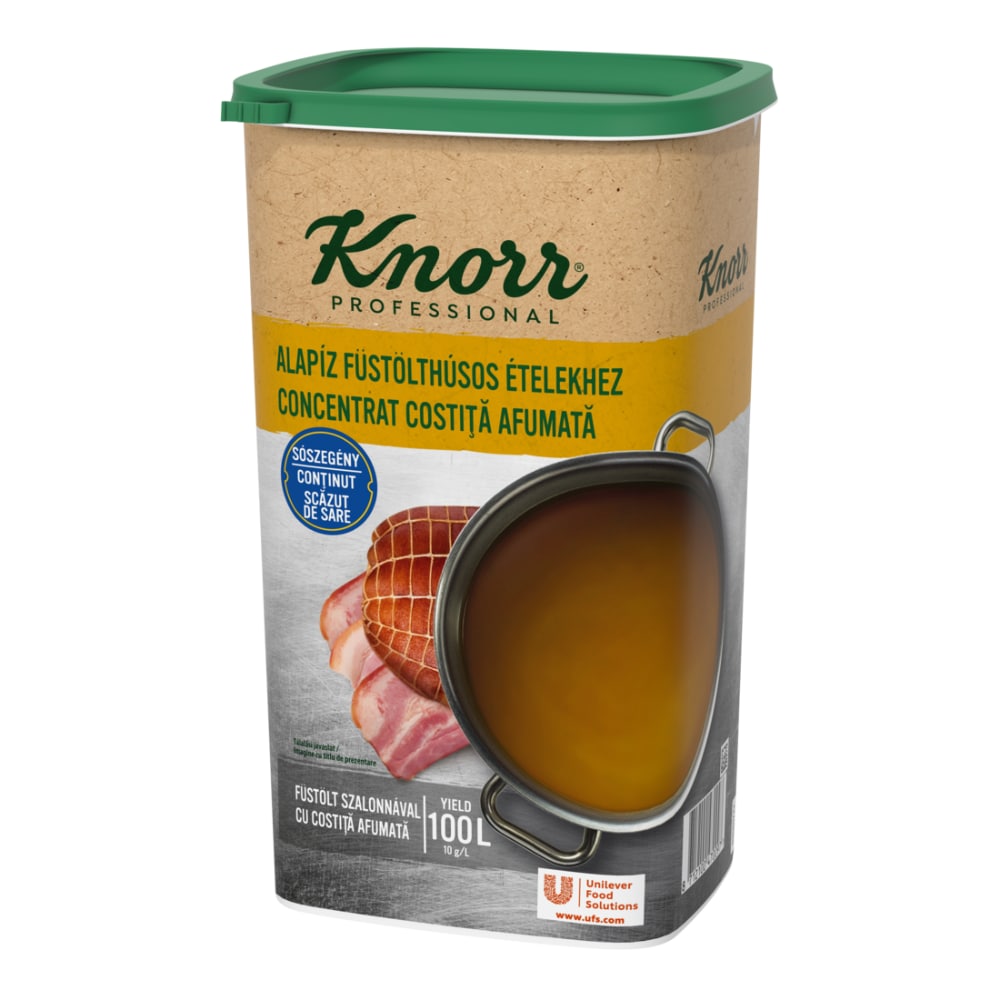 Knorr Concentrat Costita Afumata 1 kg - Baza ideala pentru retete si alegerea potrivita pentru a intensifica gustul ingredientelor folosite.