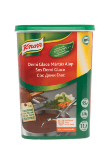 Knorr Sos Demi-Glace - Knorr Sos Demi-Glace garanteaza un preparat final autentic prin consistenta, gust constant si un plus de savoare.