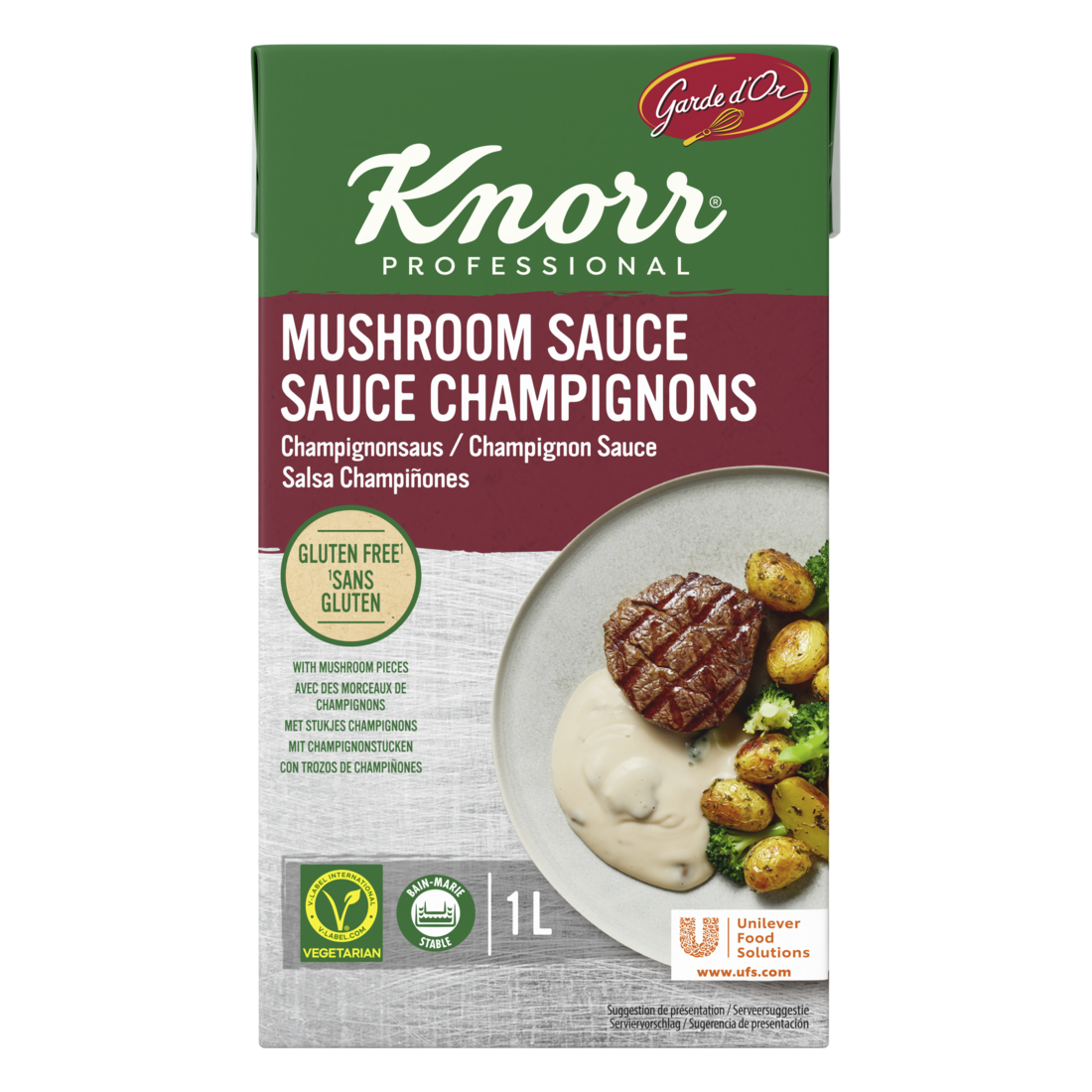 Knorr Sos Lichid cu Ciuperci 1L - 