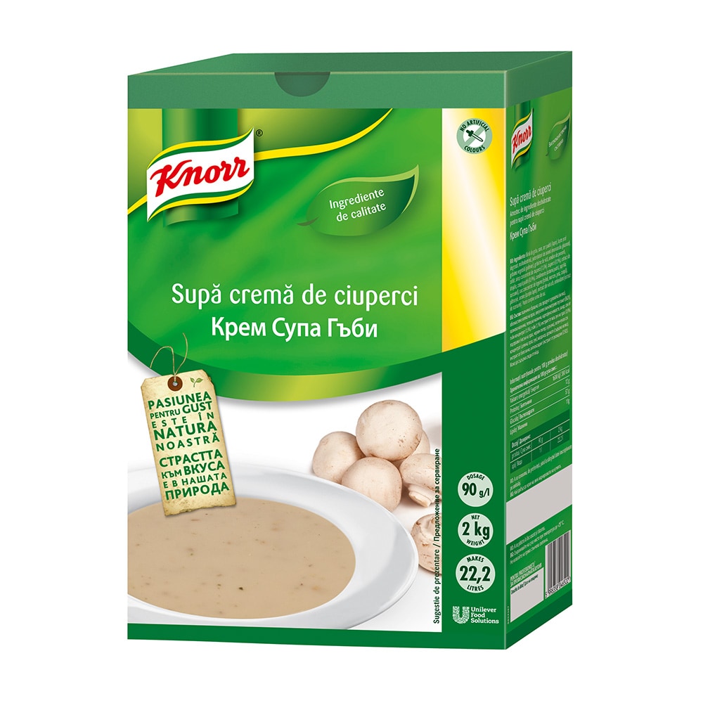 Knorr Supa crema de ciuperci 2 kg - 
