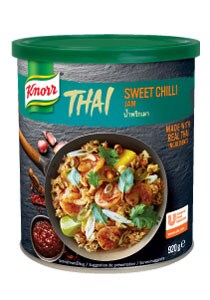 Knorr Thai Sweet Chilli - Adauga meniului tau savoarea preparatelor asiatice, cu sosurile Knorr. Descopera sfaturile noastre despre tehnicile de gatit si ingrediente.