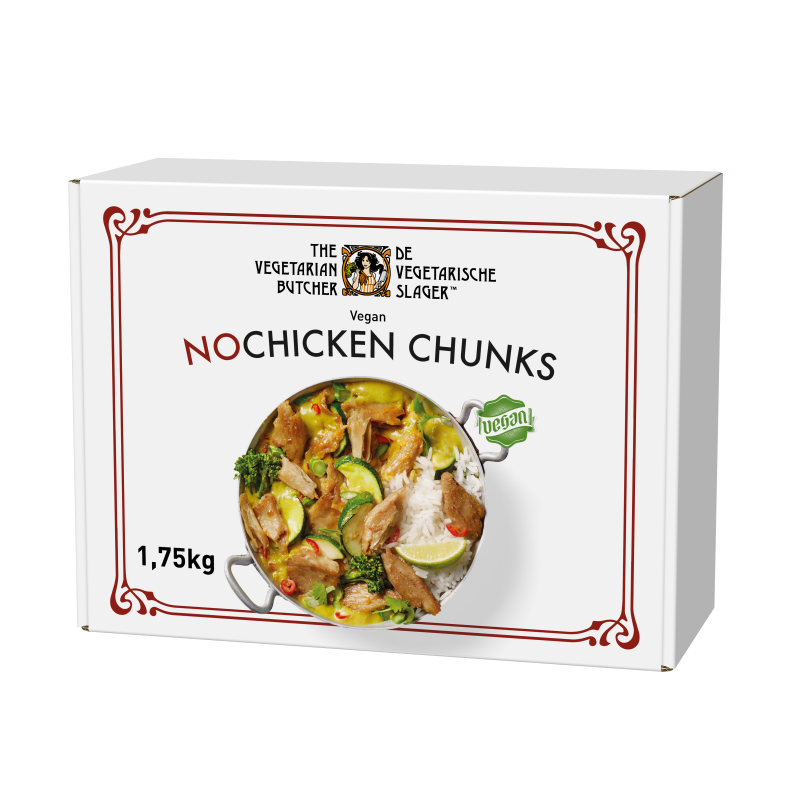 The Vegetarian Butcher NoChicken Chunks 1.75 kg - Proteine din plante cu gustul si textura carnii