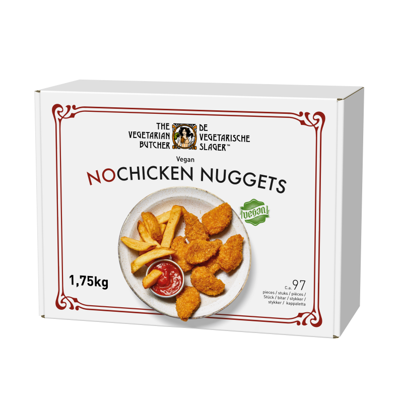 The Vegetarian Butcher NoChicken Nuggets  1.75 kg - Proteine din plante cu gustul si textura carnii