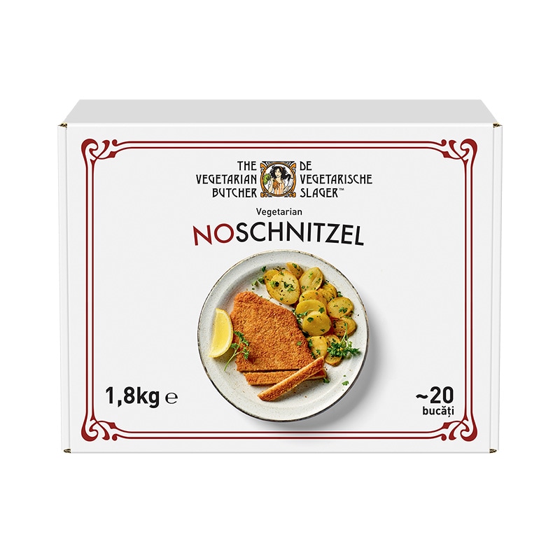 The Vegeterian Butcher NoSchnitzel 1.8 kg - Proteine din plante cu gustul si textura carnii