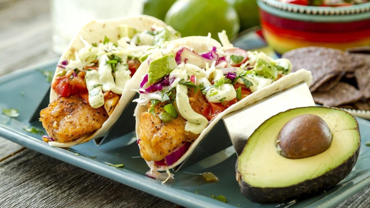 Tacos cu file de peste si salata Coleslaw – - Reţetă