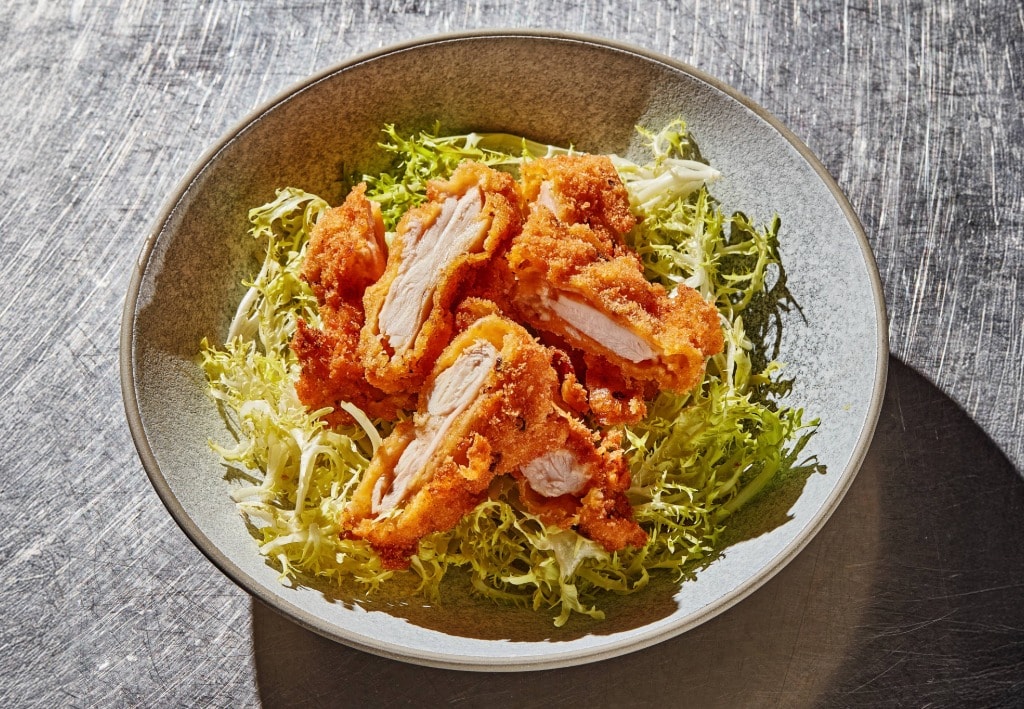 Pui cu hribi și dressing pentru salată – - Reţetă