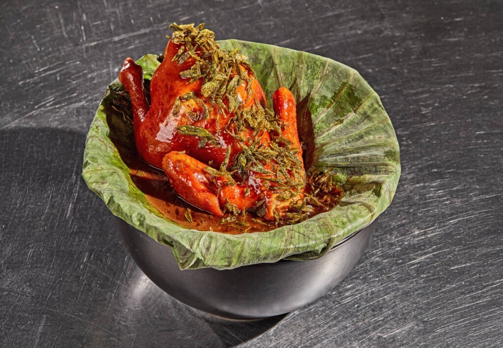 Pui afumat cu ceai longjing – - Reţetă