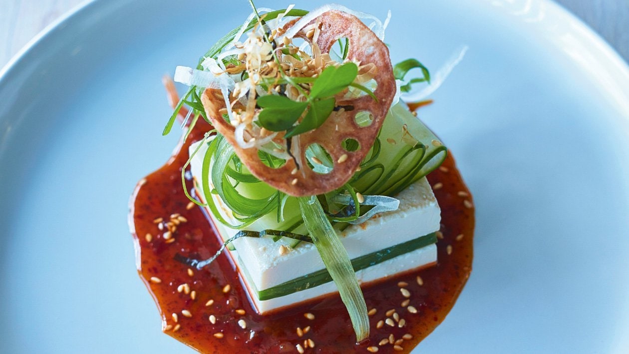 Salata cu tofu si castravete – - Reţetă