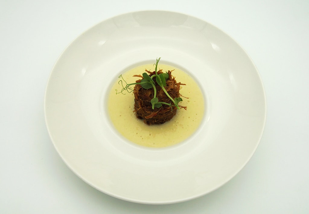 Supă cremă de praz cu rață confit – - Reţetă