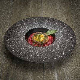 Ciuperci umplute cu tofu si pesto Ciuperci umplute cu tofu si pesto