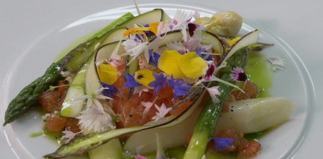 Chef Stefano Catenacci la Restaurantul Operakällaren din Stockhom