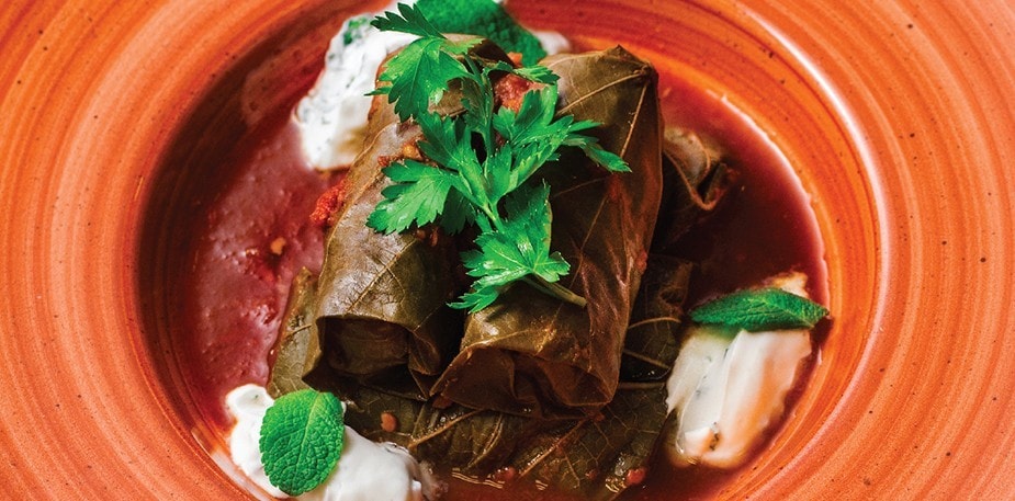 Dolmades de pui Dolmades de pui