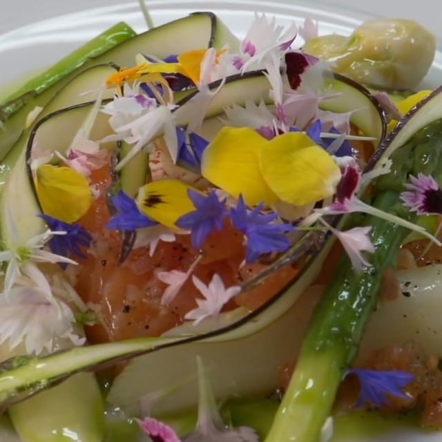 Chef Stefano Catenacci la Restaurantul Operakällaren din Stockhom