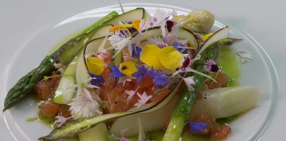 Chef Stefano Catenacci la Restaurantul Operakällaren din Stockhom