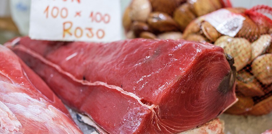 Piata de peste si fructe de mare din Sicilia