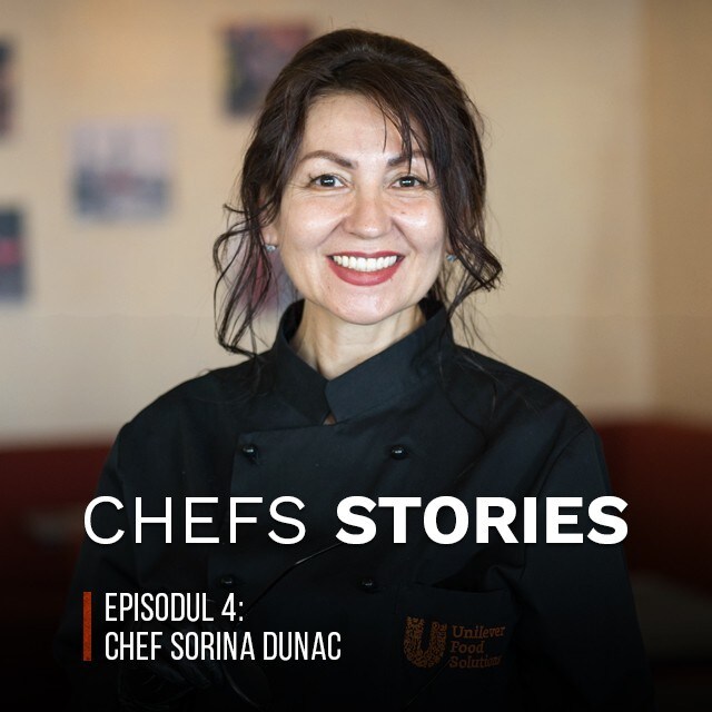 CHEFS STORIES, episodul 4, Chef Sorina Dunac: un bucatar trebuie sa se descurce in orice situatie