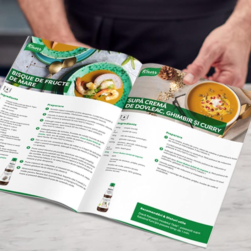 10 retete pline de gust cu Knorr Professional si Thermomix