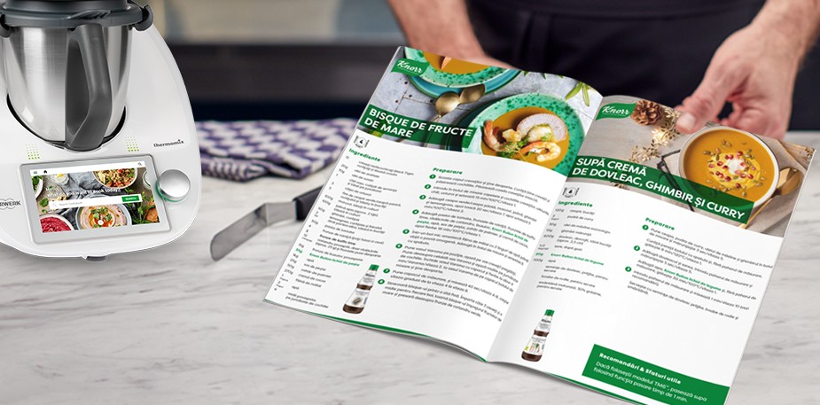 10 retete pline de gust cu Knorr Professional si Thermomix