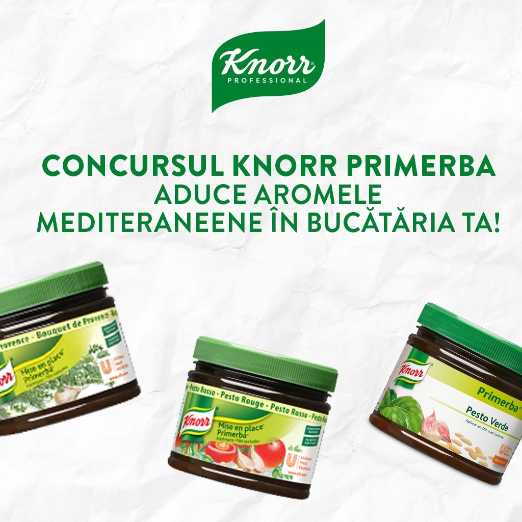Câștigă o expediție mediteraneană cu Knorr Primerba!