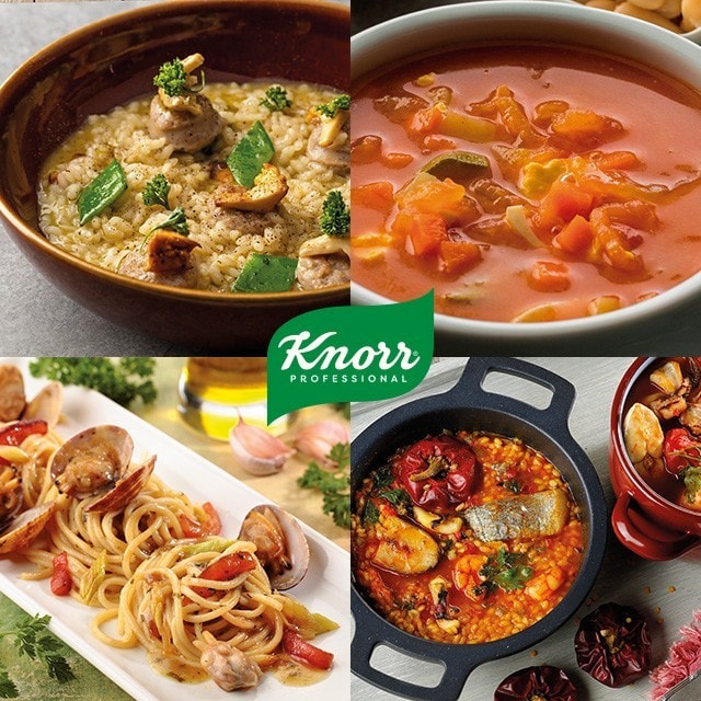 Descopera o selectie de retete Knorr Professional