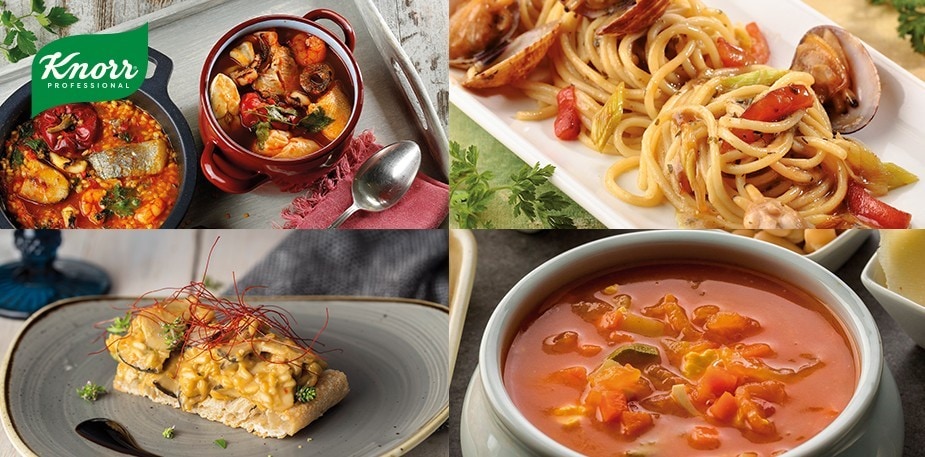 Descopera o selectie de retete Knorr Professional