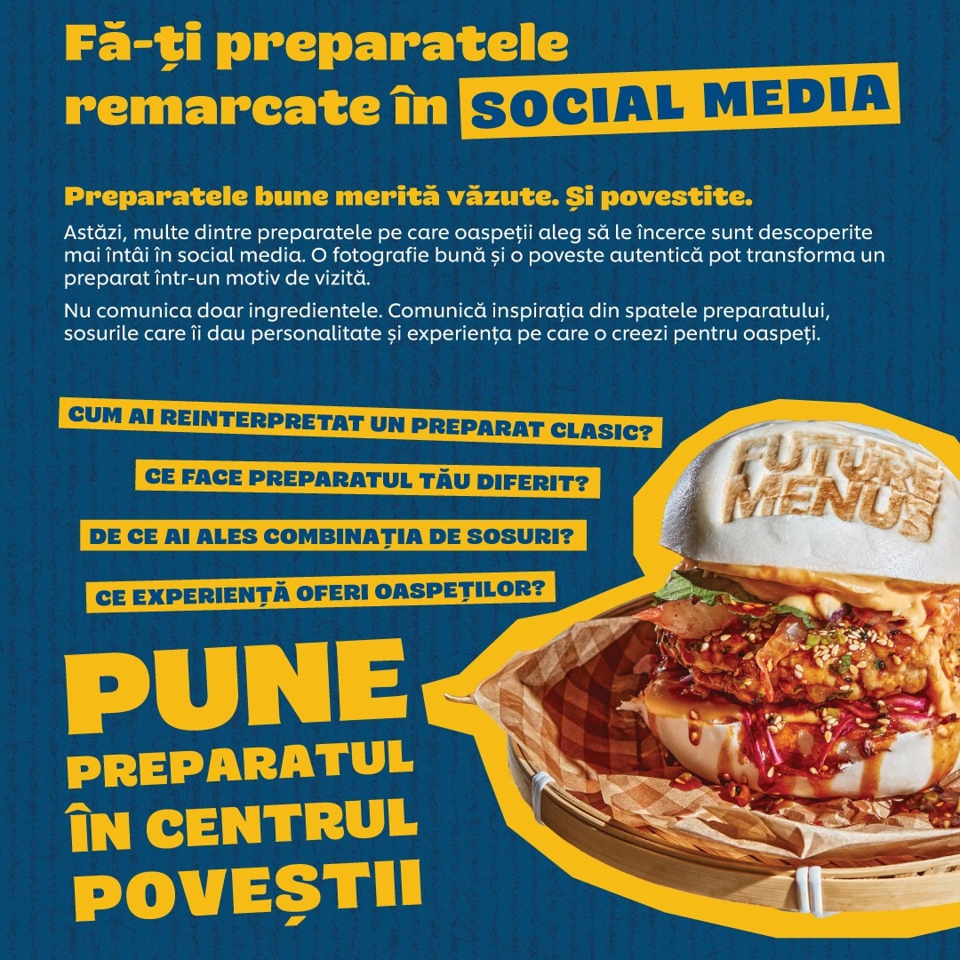 Future Menus – Ghid pentru Social Media