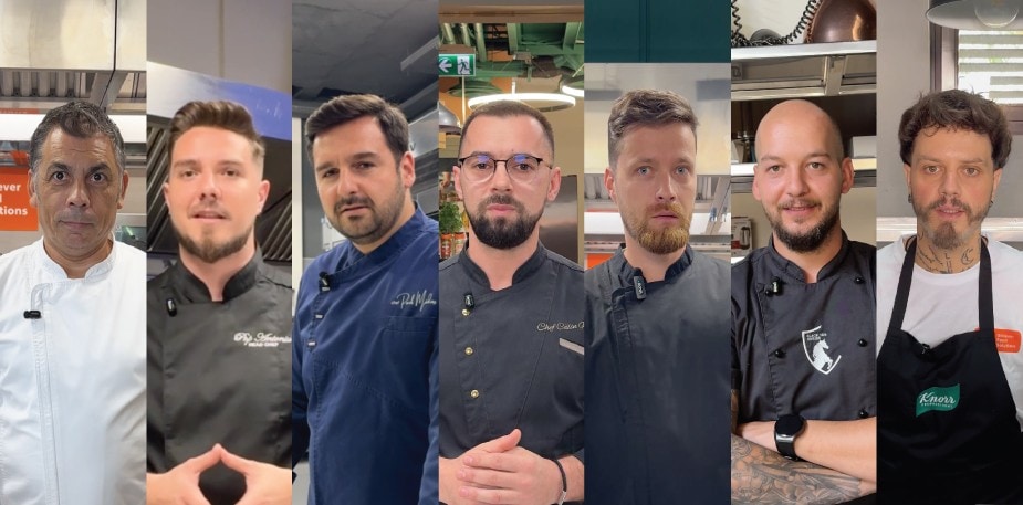 7 chefi din România dezvăluie cum folosesc Sosurile Knorr Professional