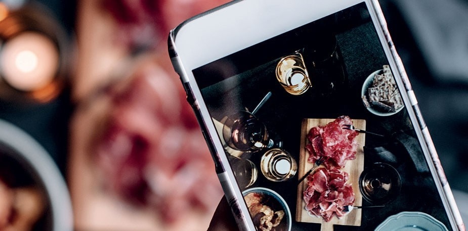 Fotografia culinară pe rețelele sociale