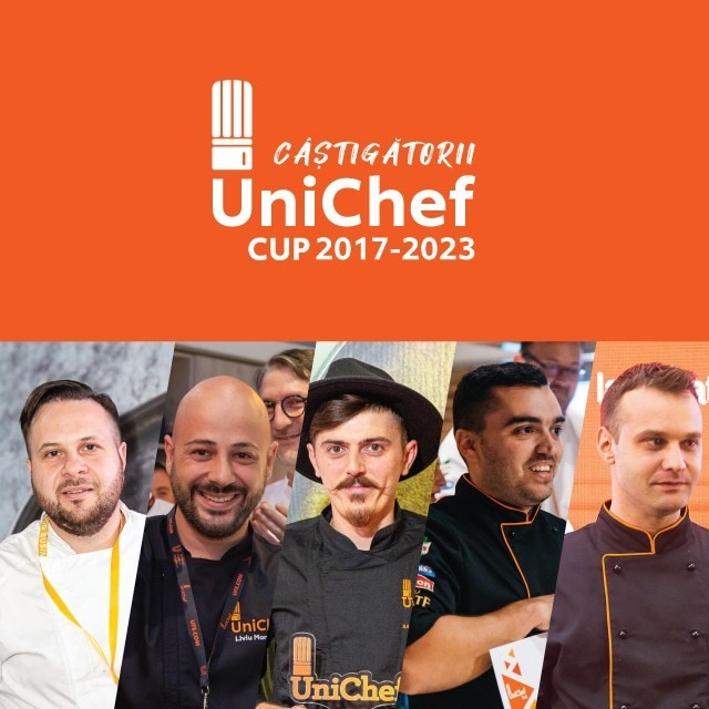  5 finaliști, 5 ani de excelență culinară de-a lungul edițiilor UniChef CUP